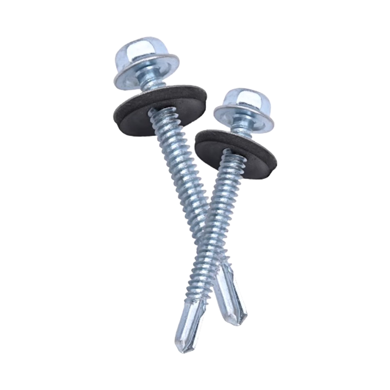 Viti autoperforanti a testa esagonale con rondella Viti autoperforanti a testa esagonale con rondella