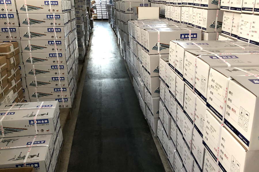 Imballaggio e stoccaggio